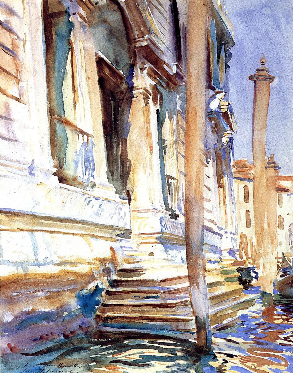 Porte d’un Palais Vénitien John Singer Sargent Peintures à l'huile